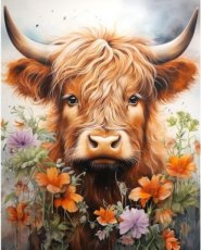 3649 Diamond painting 50 x 40 cm.