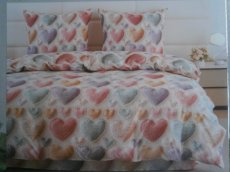 9445 Antonio dekbedovertrek 160 x 200 cm.